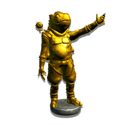 Gold Gek Statue