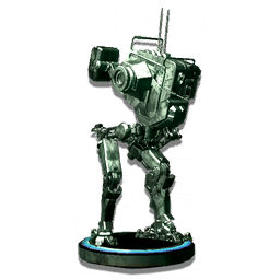 Silver Walker Statue