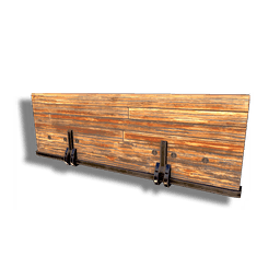 Short Timber Wall B