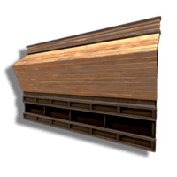 Extruded Timber Wall A