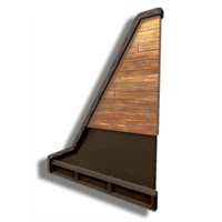 Sloping Timber Roof Gable