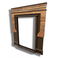 Timber Doorway