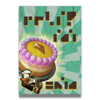 Atlas Cake Poster