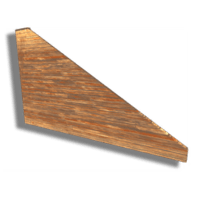 Sloping Timber Panel (Mid)